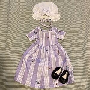 American Girl Doll Felicity Traveling Outfit